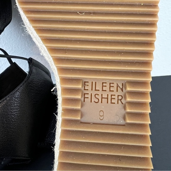 Eileen Fisher Agnes Espadrille Wedge Sandals - Picture 7 of 7
